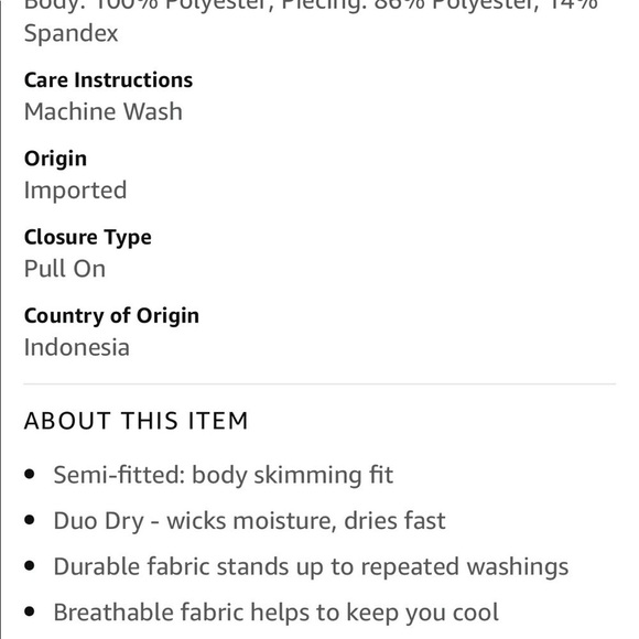 NWOT Girls C9 Champion Performance Tank​​​​​​​​​​​​​​​​​​ - Picture 7 of 7